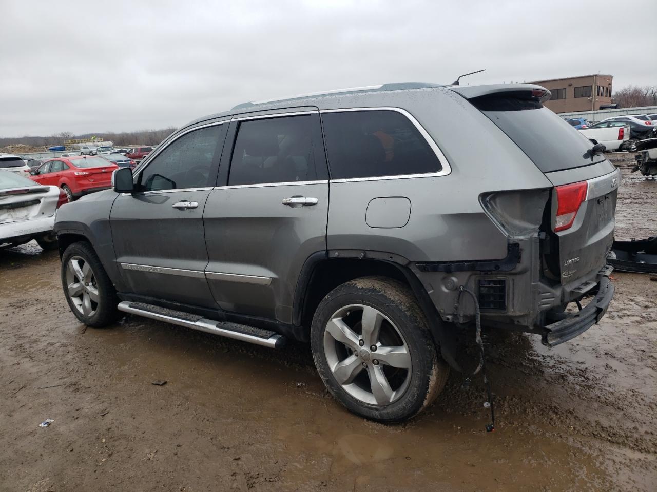 2012 Jeep Grand Cherokee Limited Gray vin: 1C4RJEBG8CC171609