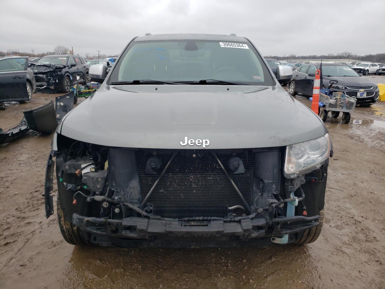 2012 Jeep Grand Cherokee Limited Gray vin: 1C4RJEBG8CC171609