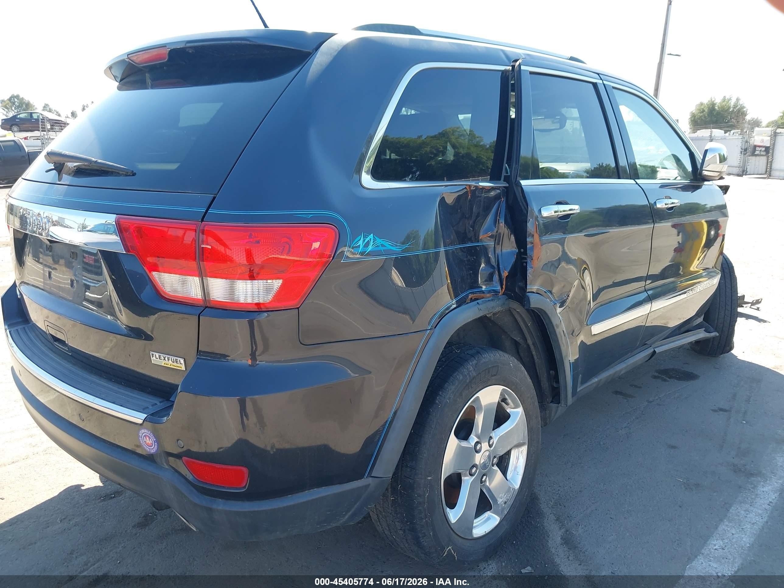 2013 Jeep Grand Cherokee Limited Black vin: 1C4RJEBG8DC642689