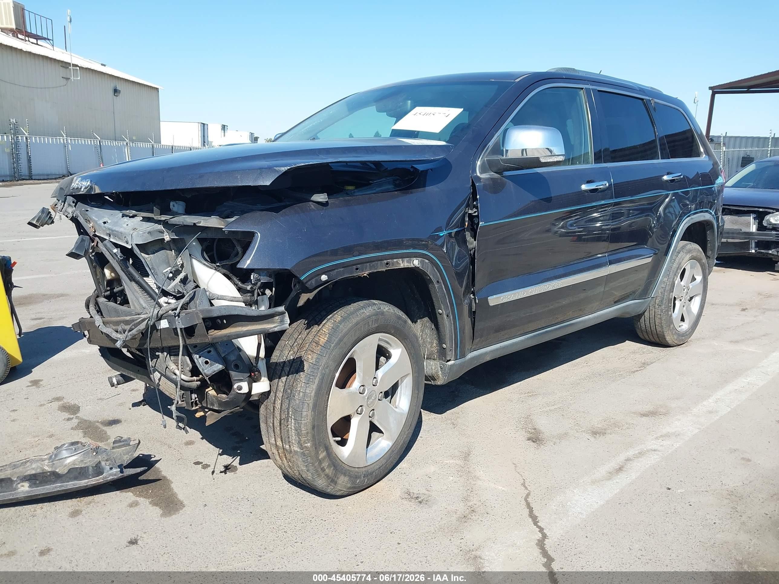 2013 Jeep Grand Cherokee Limited Black vin: 1C4RJEBG8DC642689