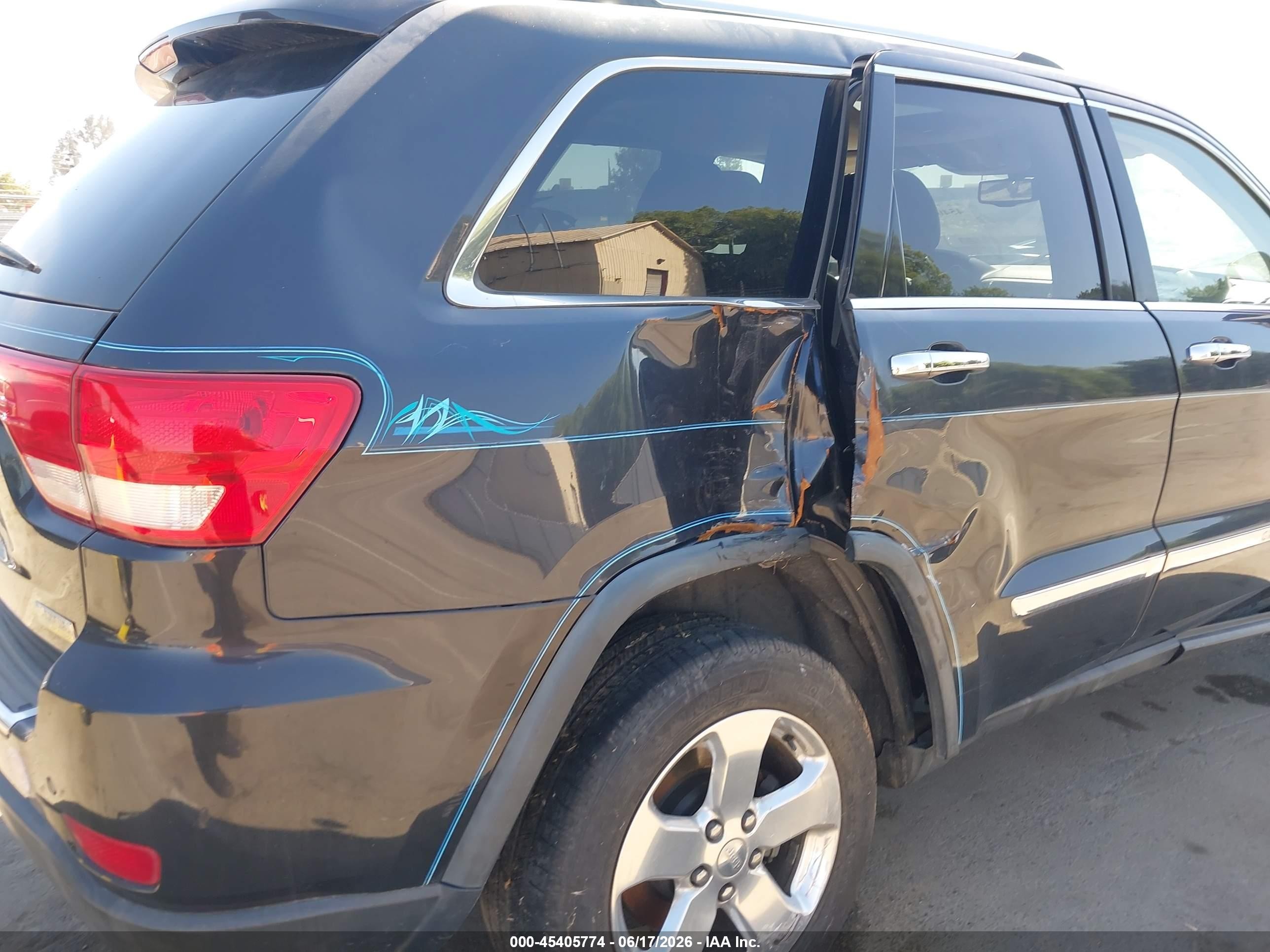 2013 Jeep Grand Cherokee Limited Black vin: 1C4RJEBG8DC642689