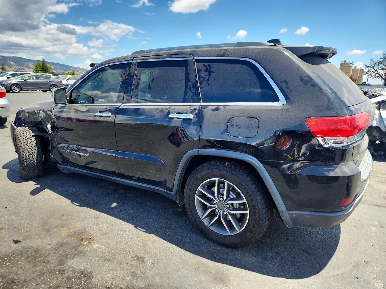 2014 Jeep Grand Cherokee Limited Black vin: 1C4RJEBG8EC152237