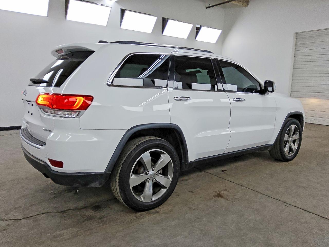 2014 Jeep Grand Cherokee Limited White vin: 1C4RJEBG8EC276542