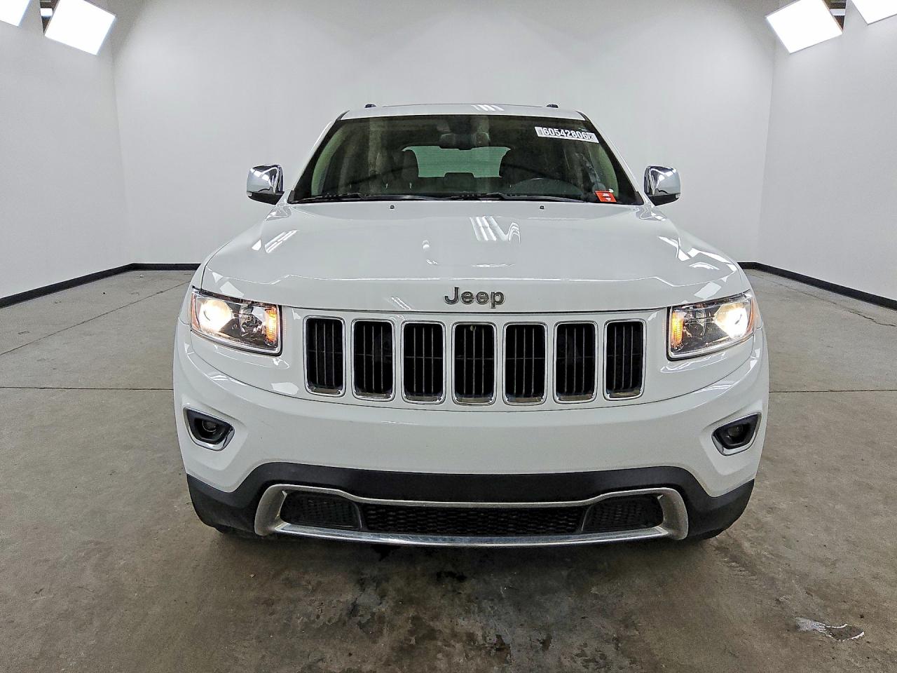2014 Jeep Grand Cherokee Limited White vin: 1C4RJEBG8EC276542