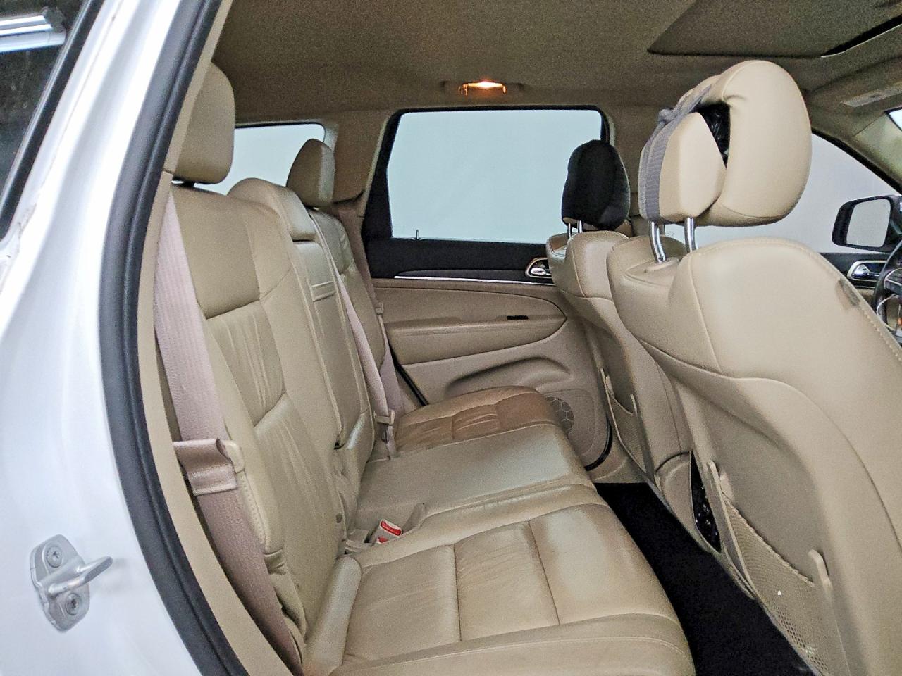 2014 Jeep Grand Cherokee Limited White vin: 1C4RJEBG8EC276542