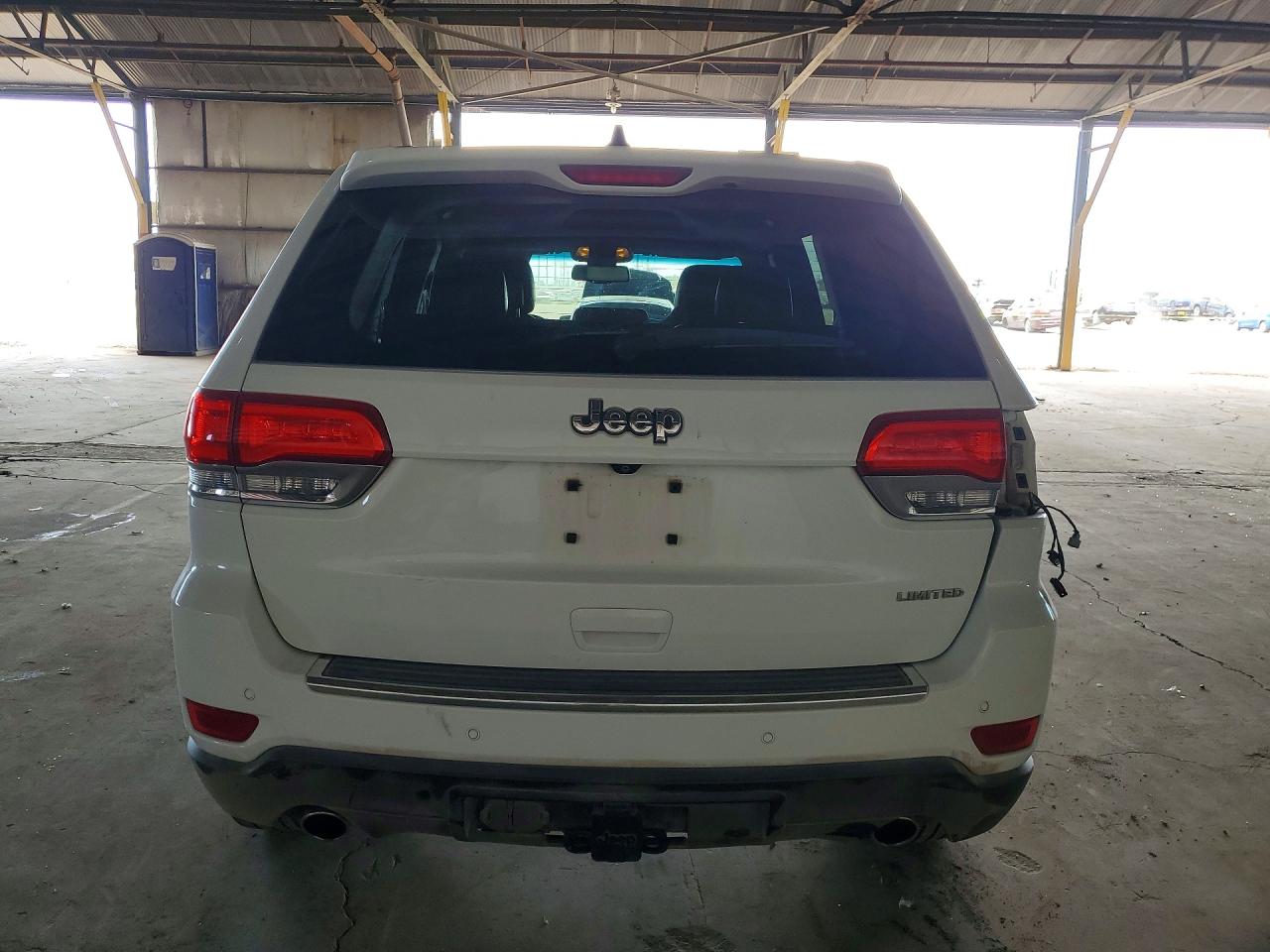 2014 Jeep Grand Cherokee Limited White vin: 1C4RJEBG8EC364233