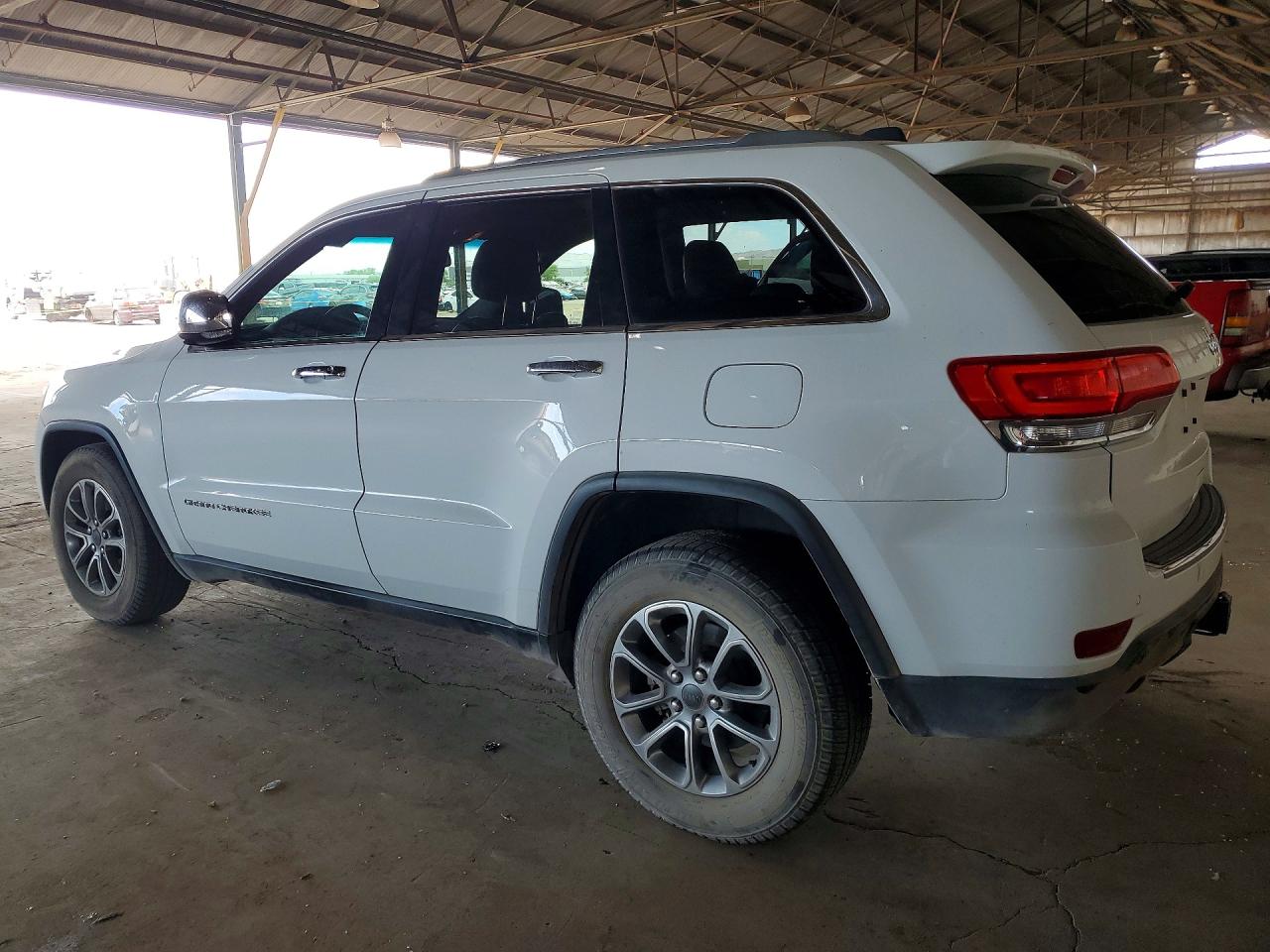 2014 Jeep Grand Cherokee Limited White vin: 1C4RJEBG8EC364233