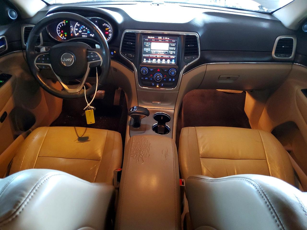 2014 Jeep Grand Cherokee Limited White vin: 1C4RJEBG8EC364233