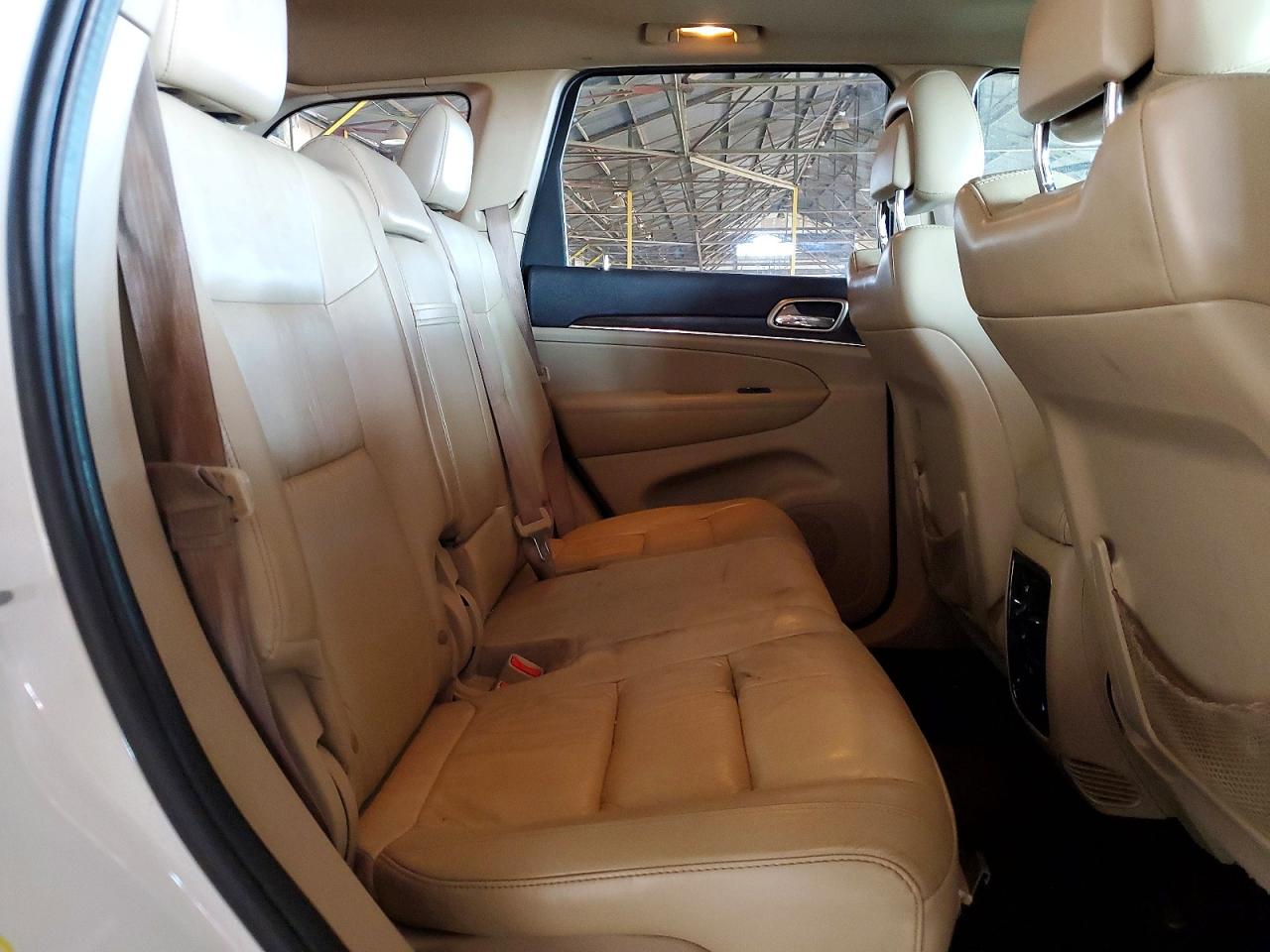 2014 Jeep Grand Cherokee Limited White vin: 1C4RJEBG8EC364233