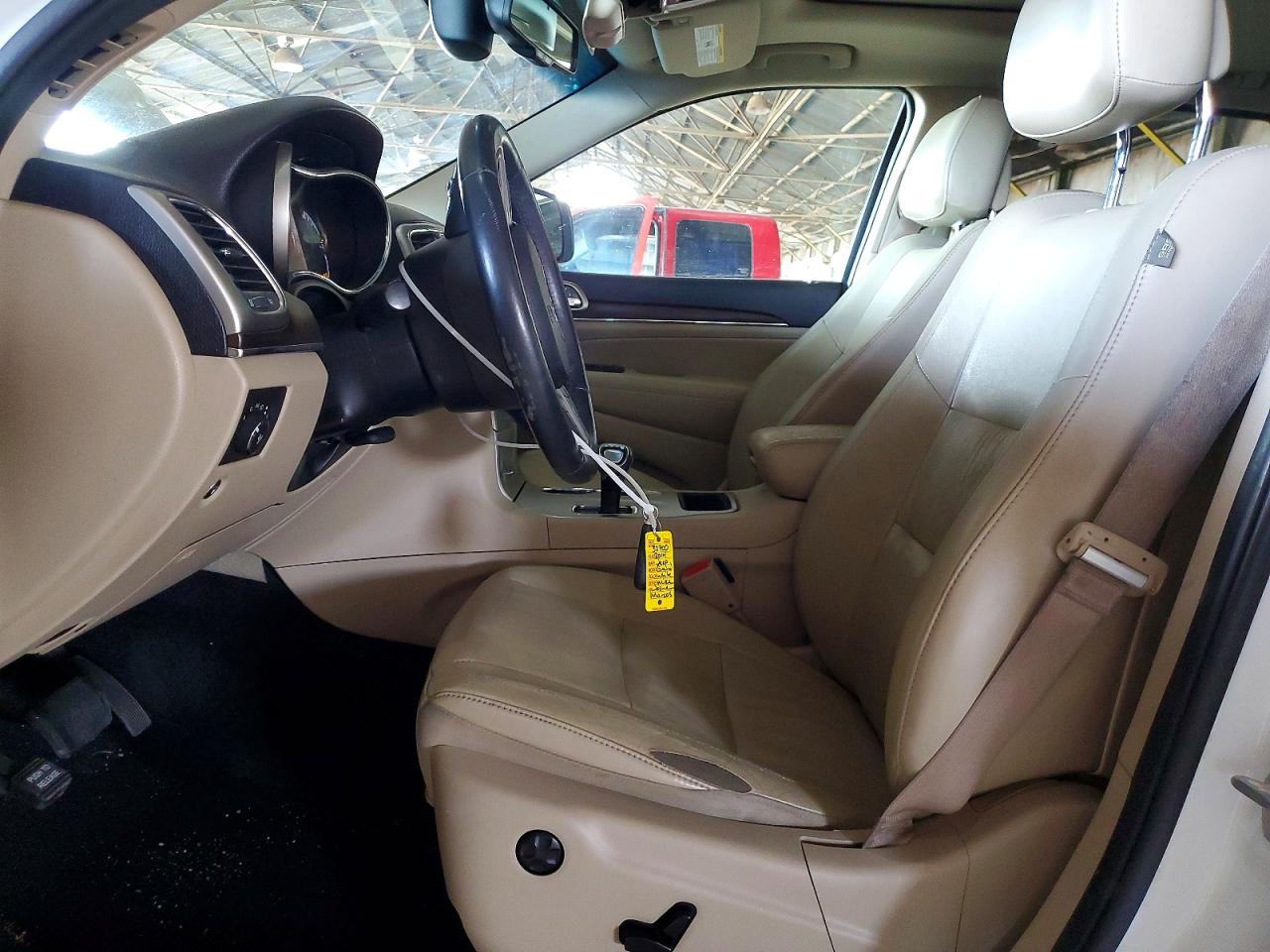 2014 Jeep Grand Cherokee Limited White vin: 1C4RJEBG8EC364233