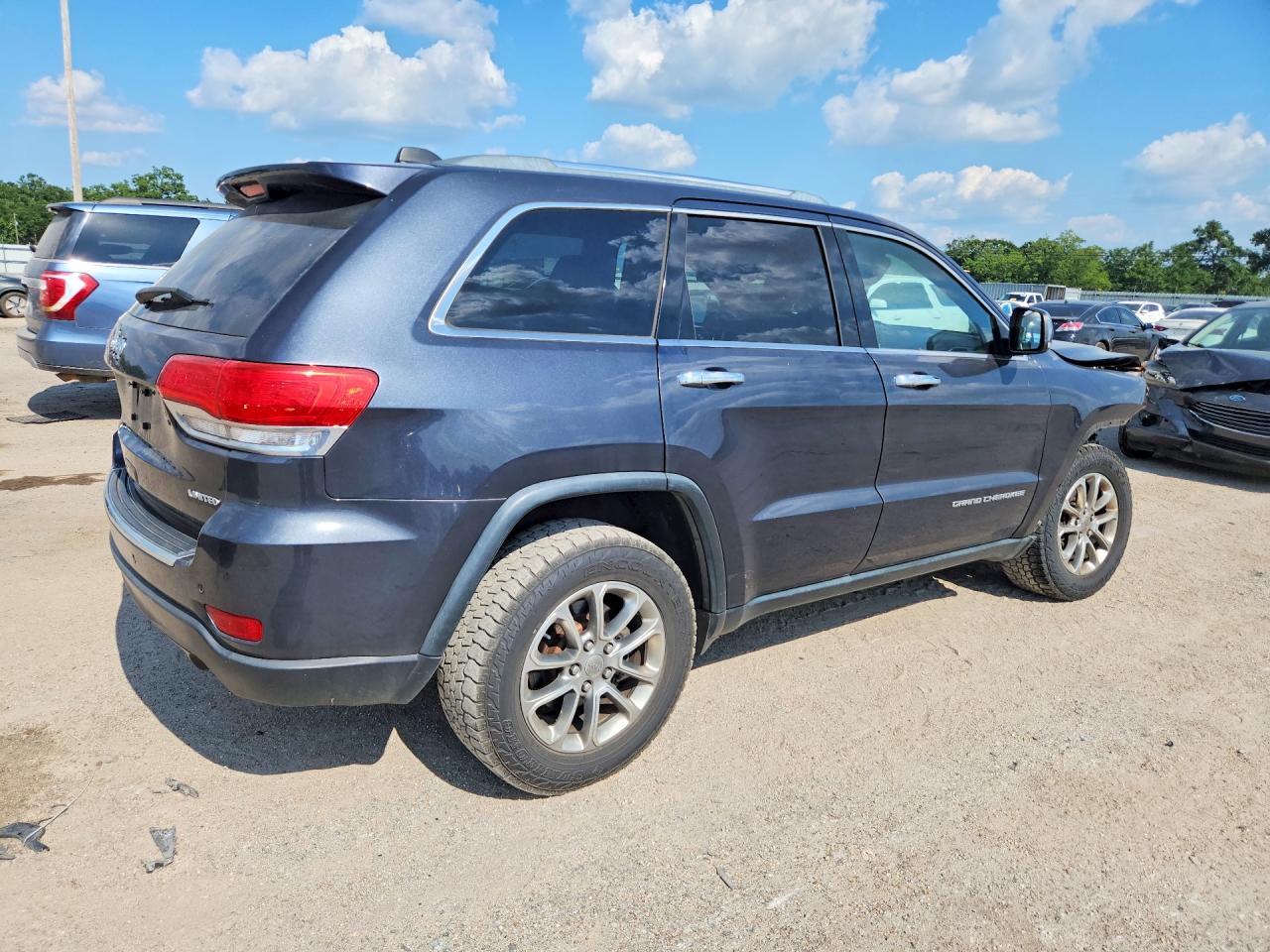 2014 Jeep Grand Cherokee Limited Blue vin: 1C4RJEBG8EC542898