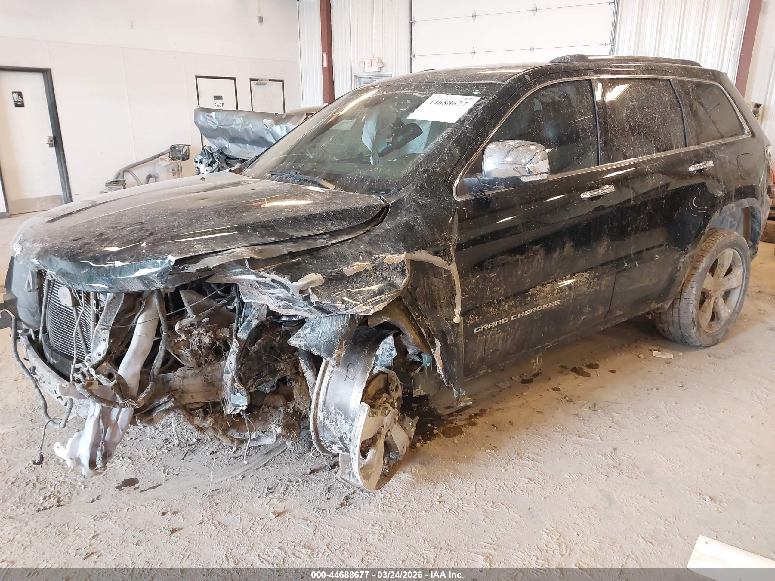2015 Jeep Grand Cherokee Limited Black vin: 1C4RJEBG8FC677557