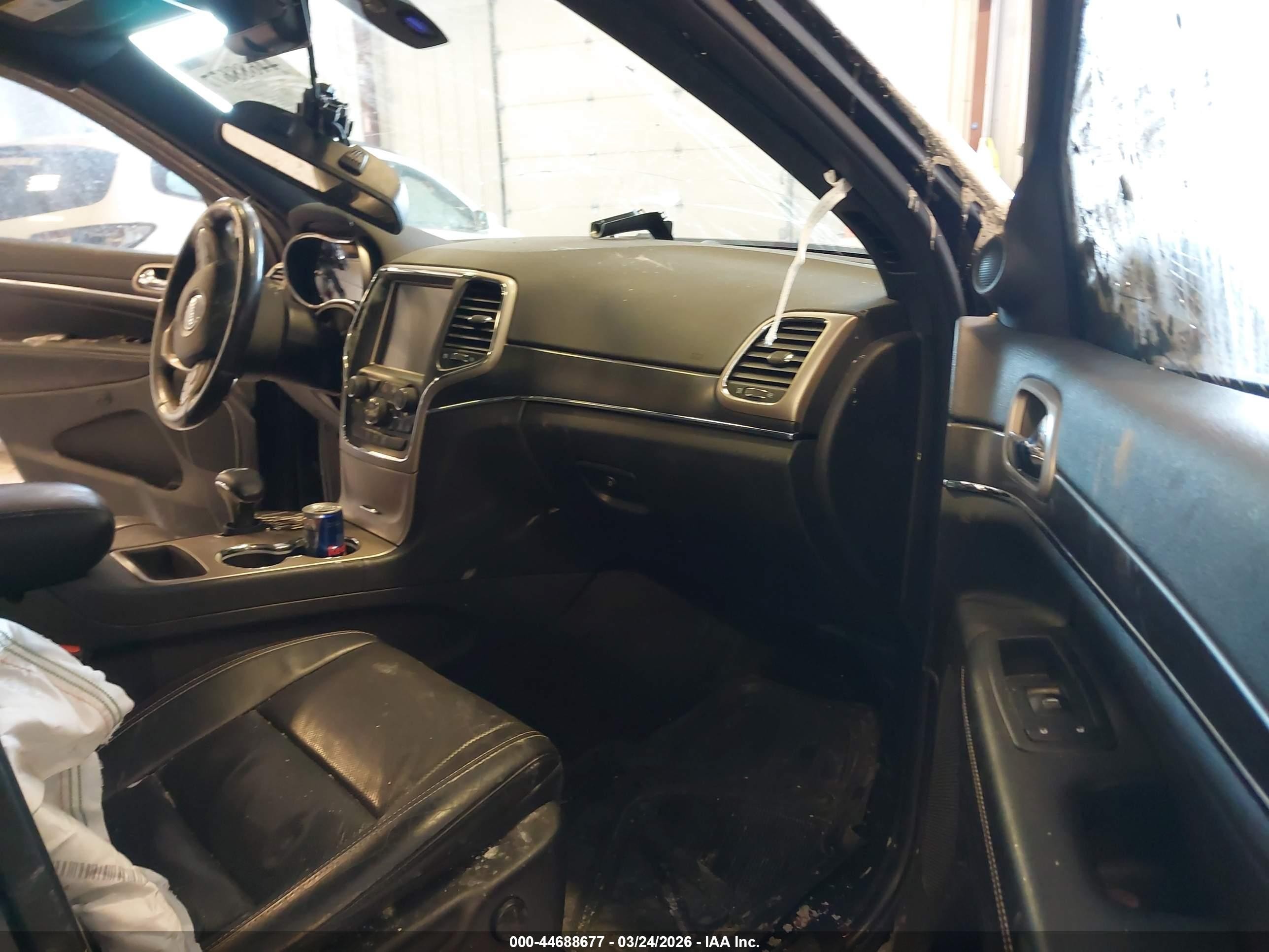 2015 Jeep Grand Cherokee Limited Black vin: 1C4RJEBG8FC677557