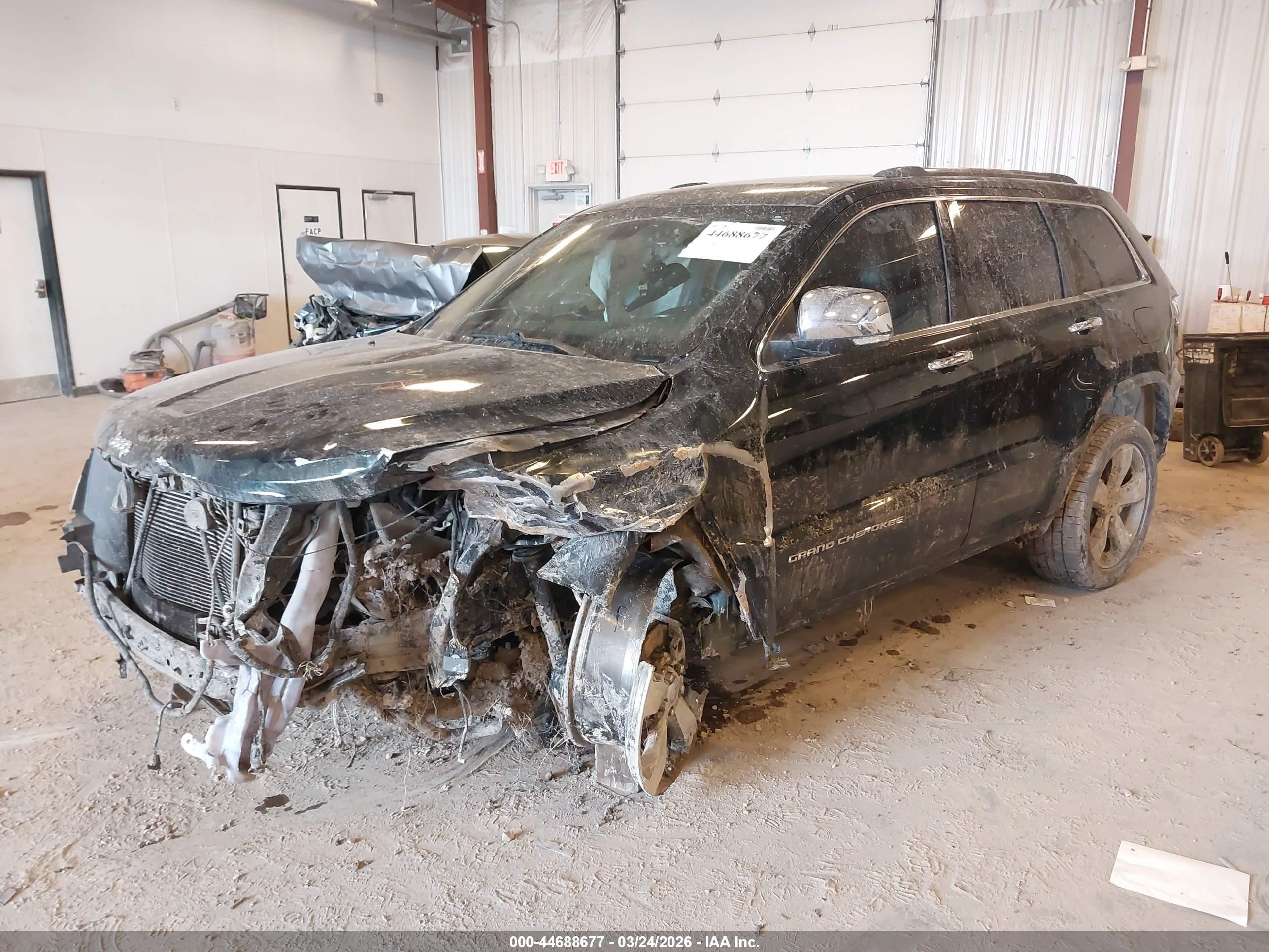 2015 Jeep Grand Cherokee Limited Black vin: 1C4RJEBG8FC677557