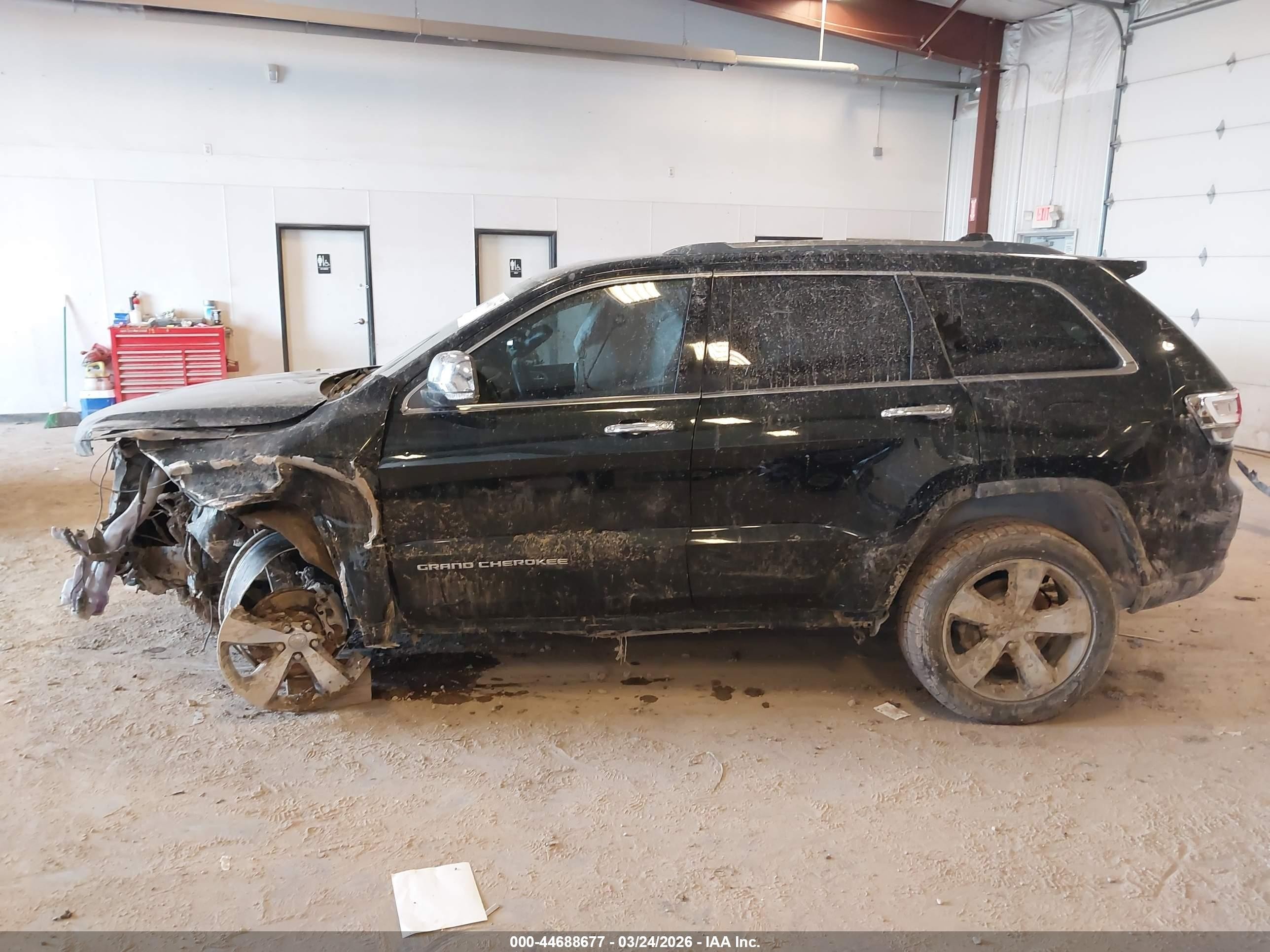 2015 Jeep Grand Cherokee Limited Black vin: 1C4RJEBG8FC677557