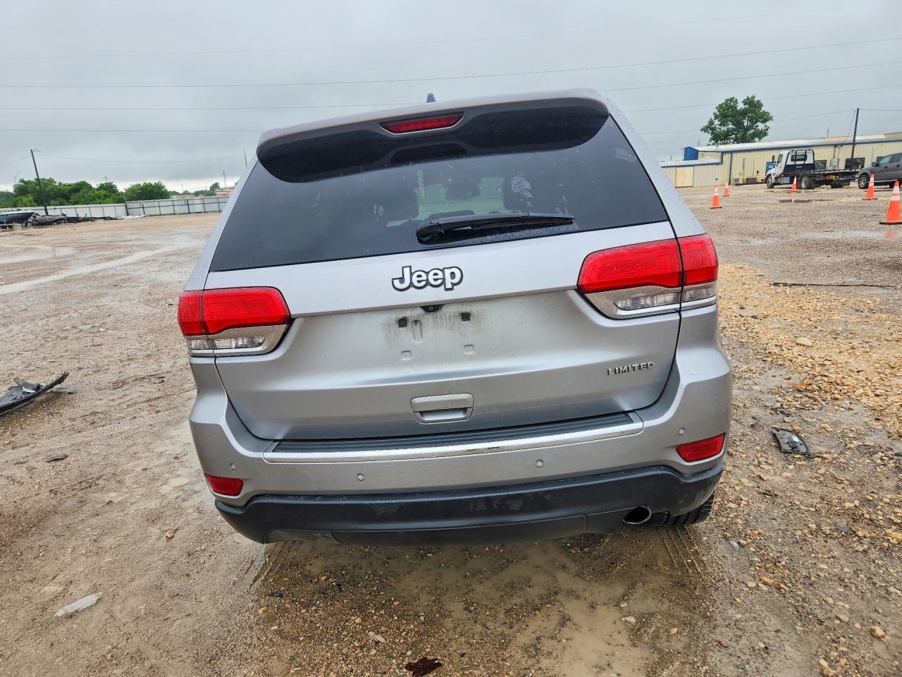2015 Jeep Grand Cherokee Limited Silver vin: 1C4RJEBG8FC678319
