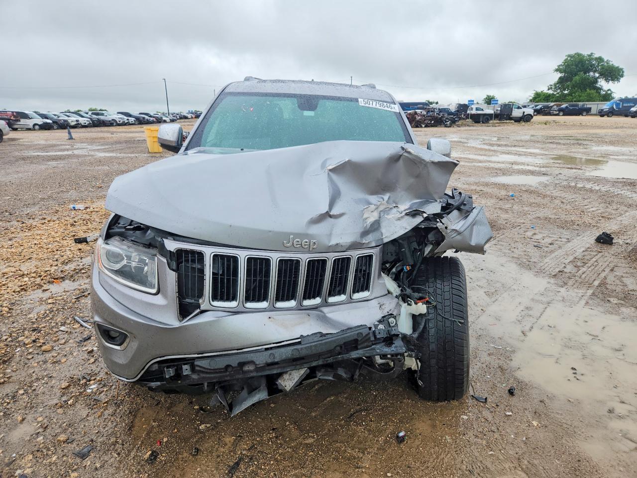 2015 Jeep Grand Cherokee Limited Silver vin: 1C4RJEBG8FC678319