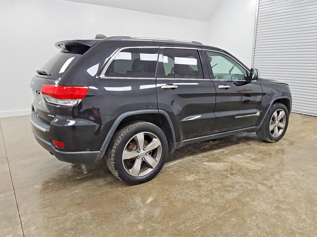 2015 Jeep Grand Cherokee Limited Черный vin: 1C4RJEBG8FC841504