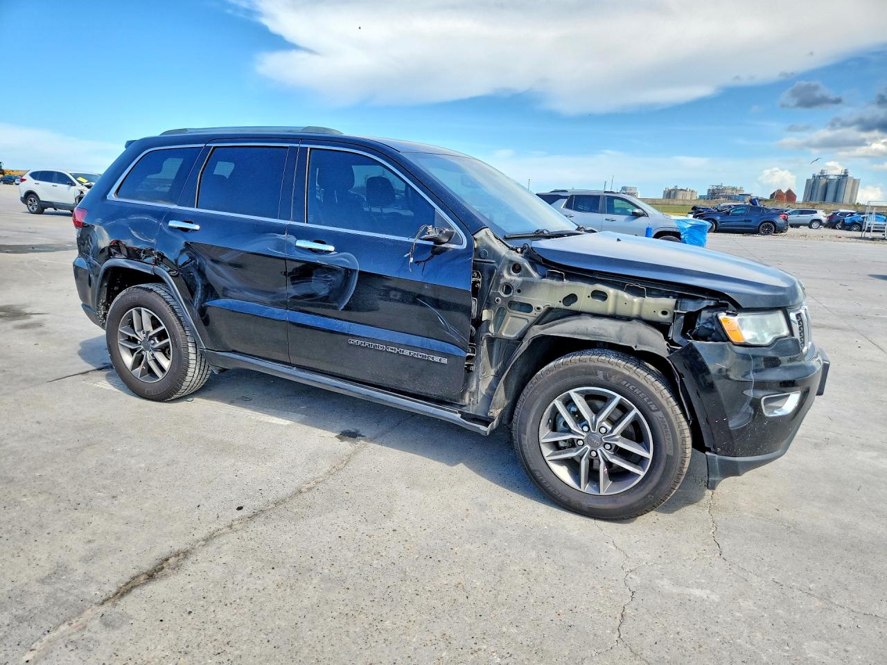 2020 Jeep Grand Cherokee Limited Black vin: 1C4RJEBG8LC285027