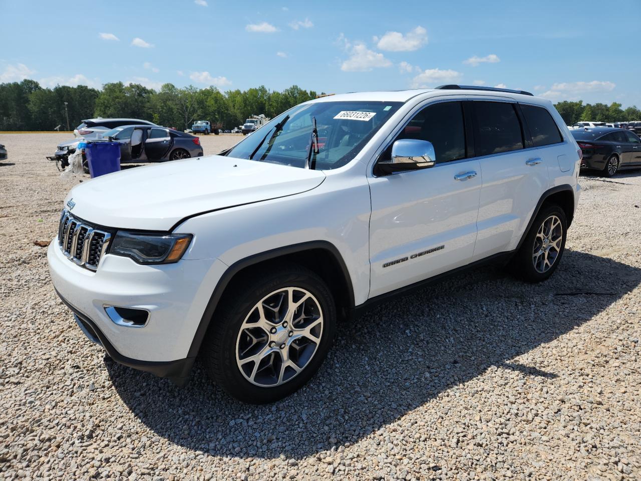 2020 Jeep Grand Cherokee Limited White vin: 1C4RJEBG8LC404758