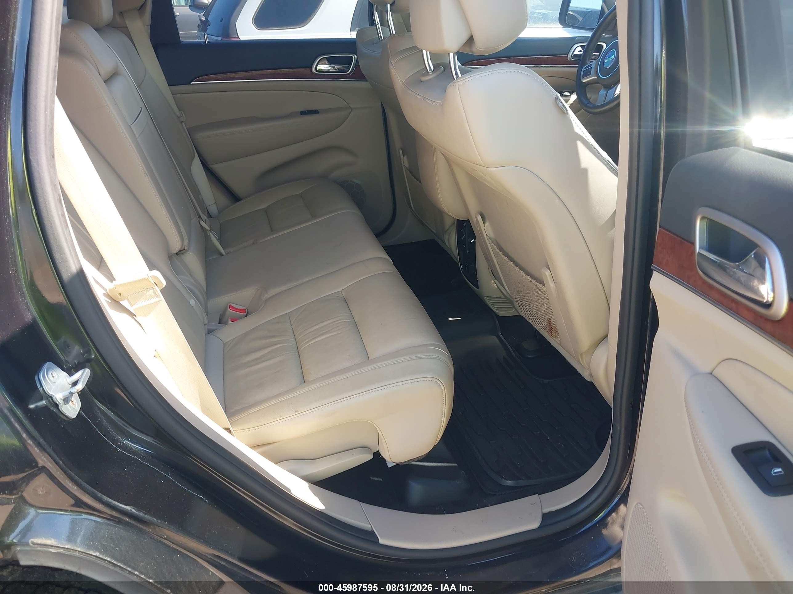 2012 Jeep Grand Cherokee Limited Black vin: 1C4RJEBG9CC210126