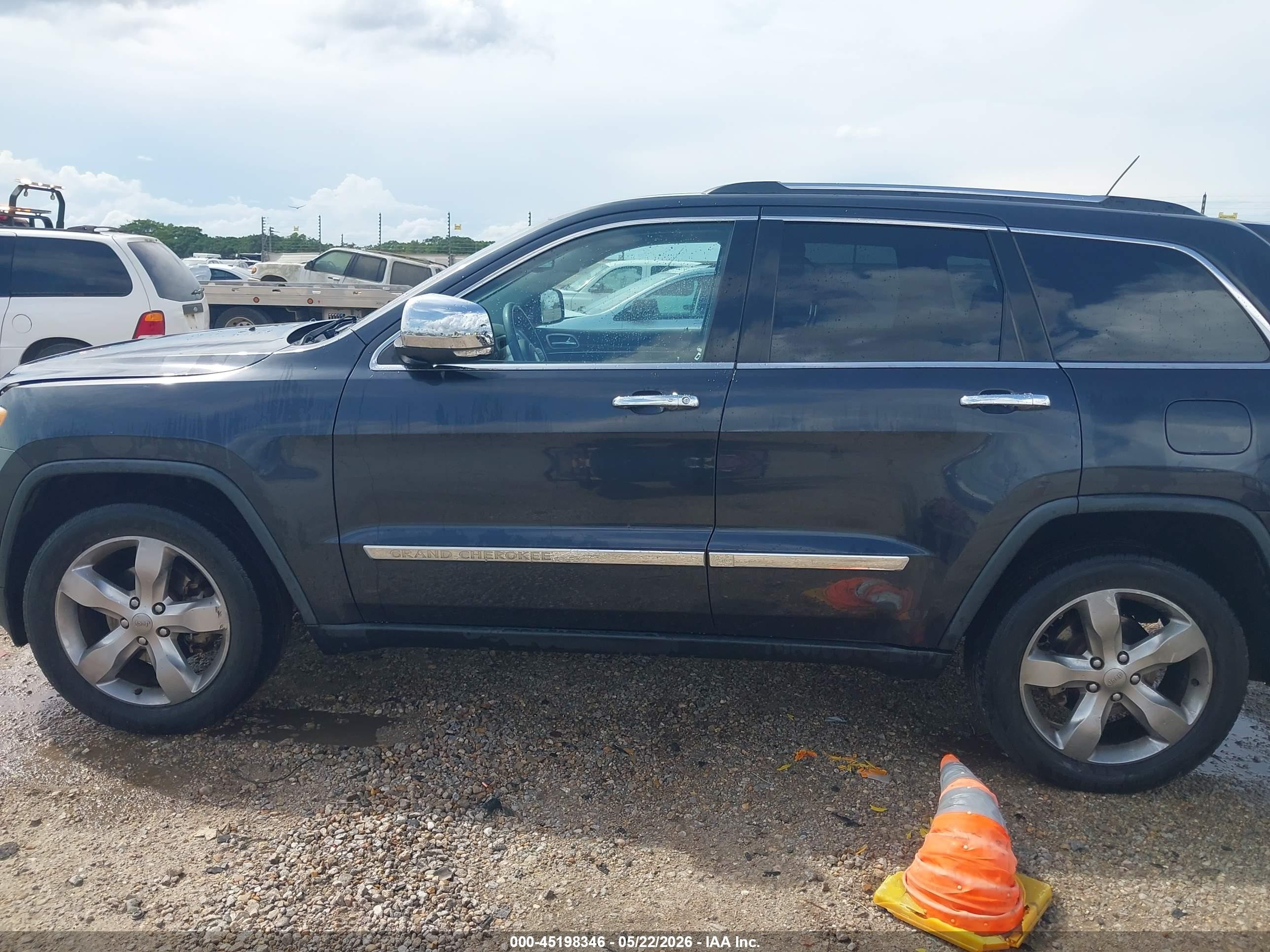 2013 Jeep Grand Cherokee Limited Black vin: 1C4RJEBG9DC588366