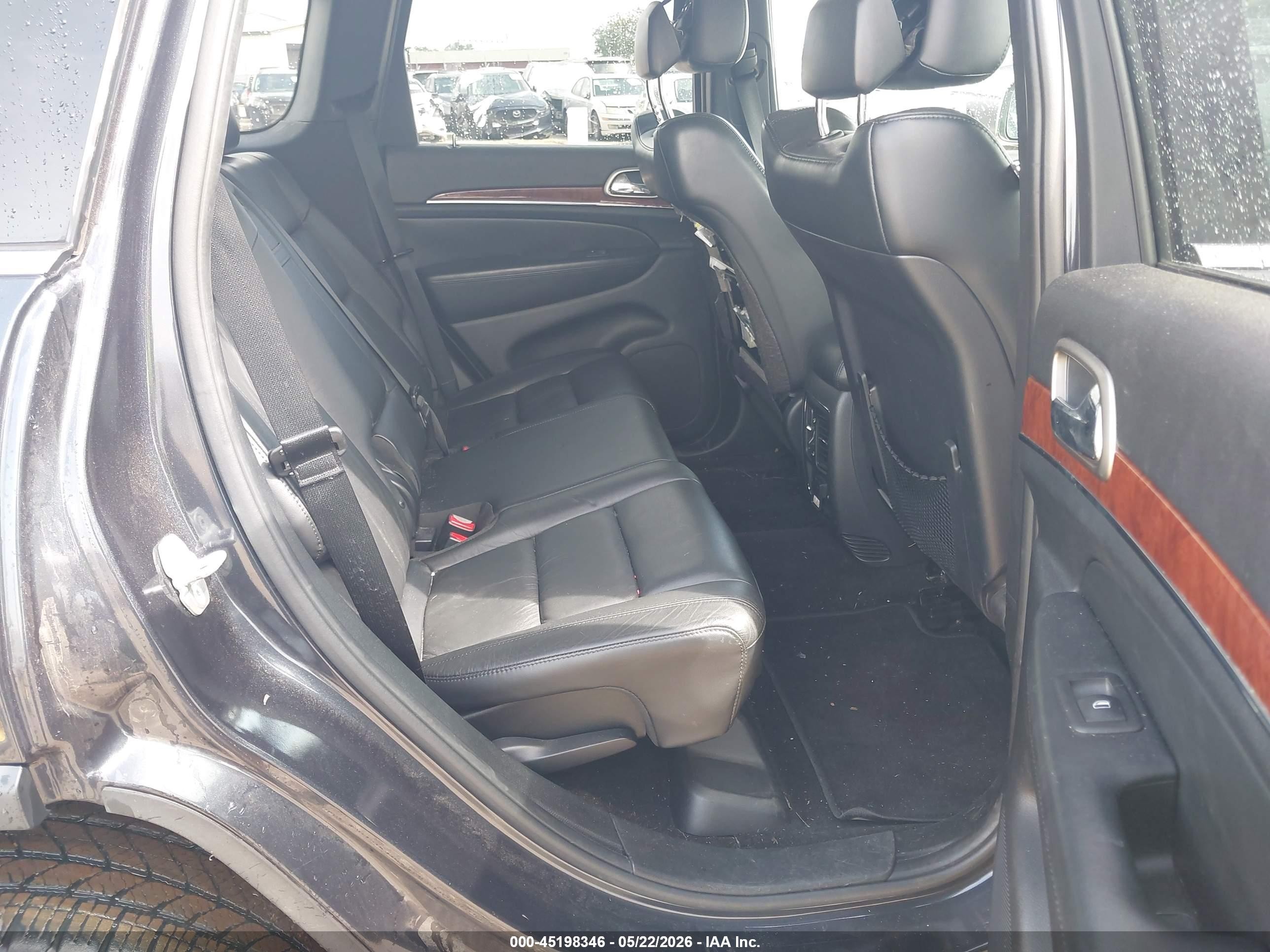 2013 Jeep Grand Cherokee Limited Black vin: 1C4RJEBG9DC588366