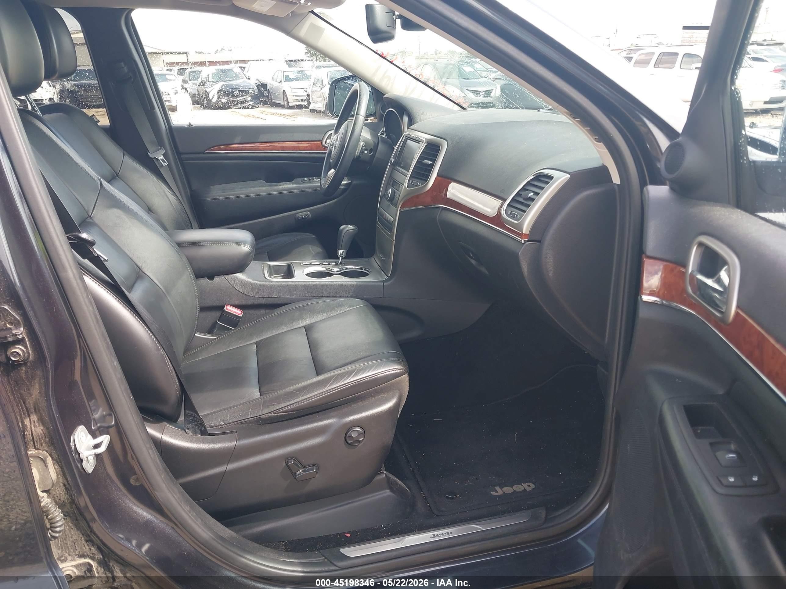 2013 Jeep Grand Cherokee Limited Black vin: 1C4RJEBG9DC588366