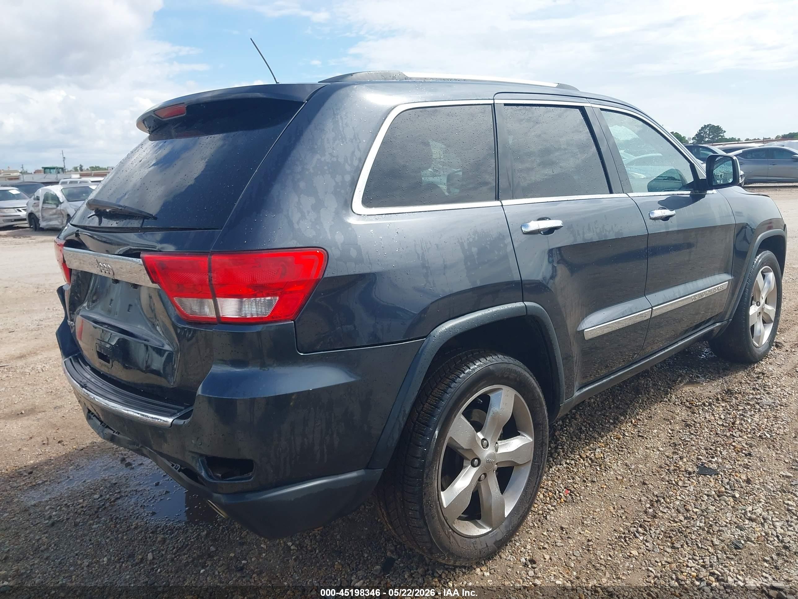 2013 Jeep Grand Cherokee Limited Black vin: 1C4RJEBG9DC588366