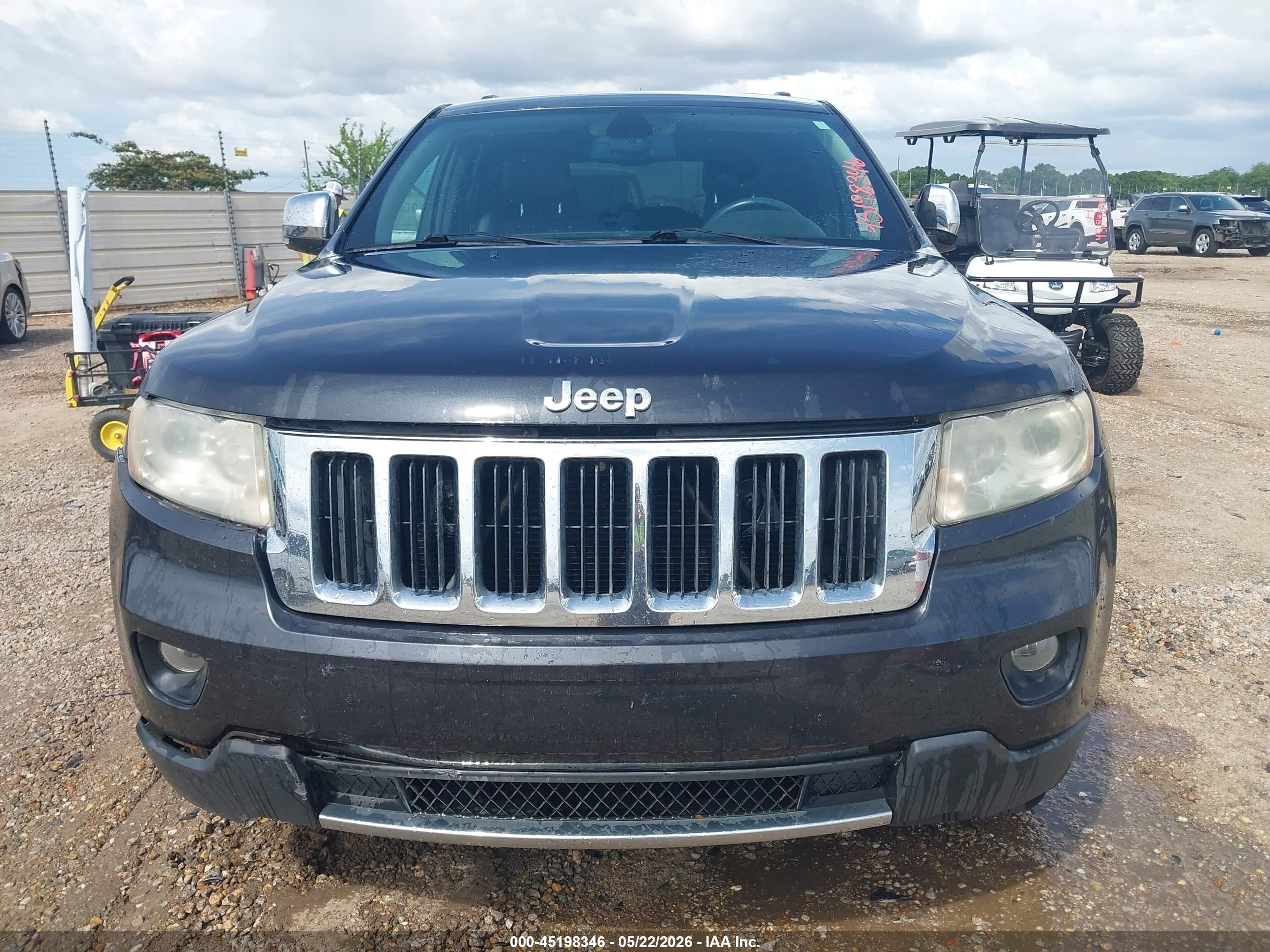 2013 Jeep Grand Cherokee Limited Black vin: 1C4RJEBG9DC588366