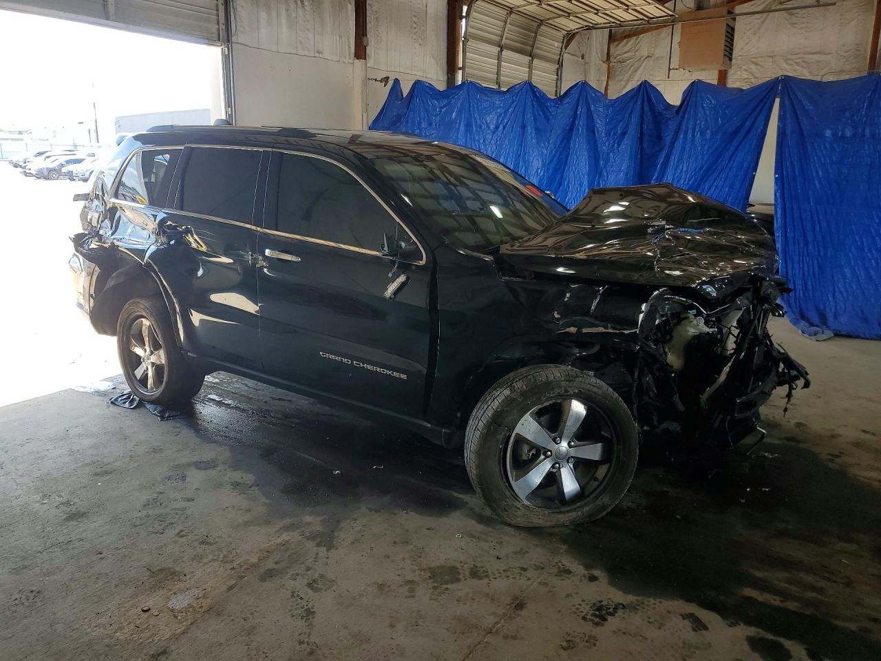 2014 Jeep Grand Cherokee Limited Black vin: 1C4RJEBG9EC141246