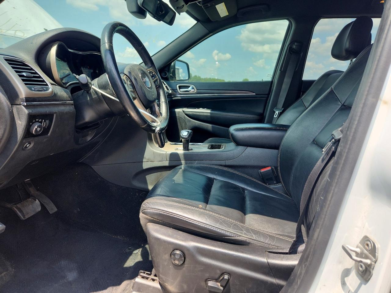 2014 Jeep Grand Cherokee Limited Белый vin: 1C4RJEBG9EC141585