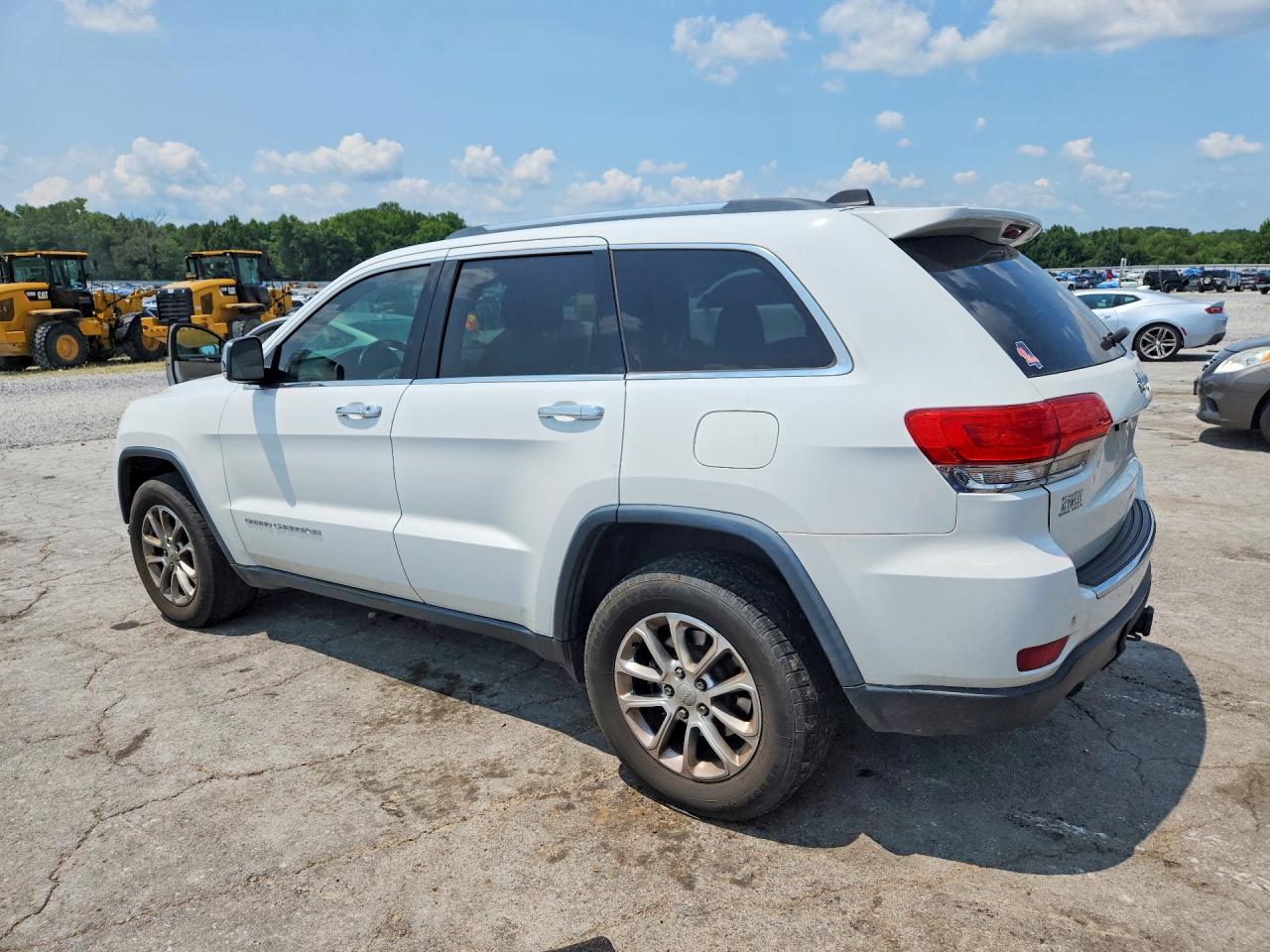 2014 Jeep Grand Cherokee Limited Белый vin: 1C4RJEBG9EC141585