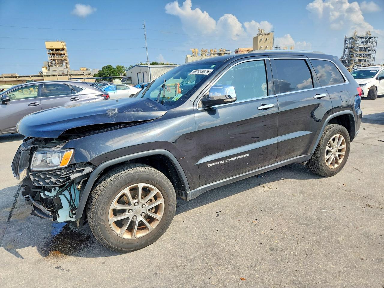 2015 Jeep Grand Cherokee Limited Black vin: 1C4RJEBG9FC162194