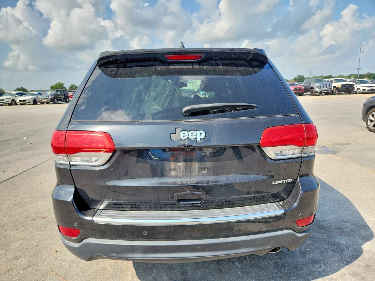 2015 Jeep Grand Cherokee Limited Black vin: 1C4RJEBG9FC162194
