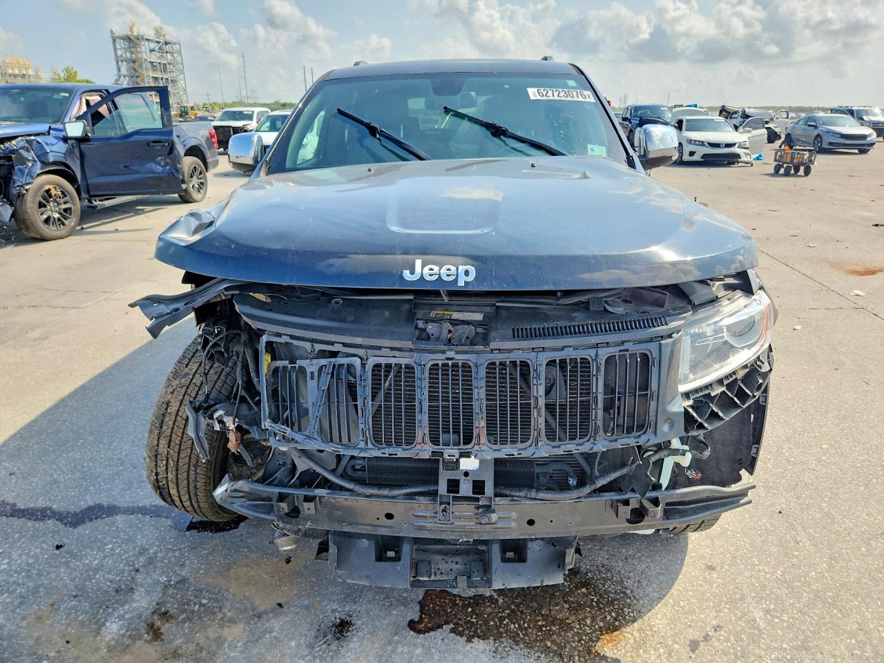 2015 Jeep Grand Cherokee Limited Black vin: 1C4RJEBG9FC162194