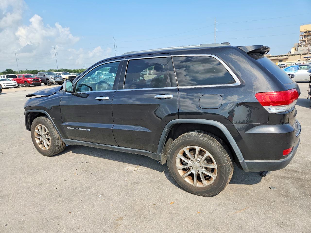 2015 Jeep Grand Cherokee Limited Black vin: 1C4RJEBG9FC162194