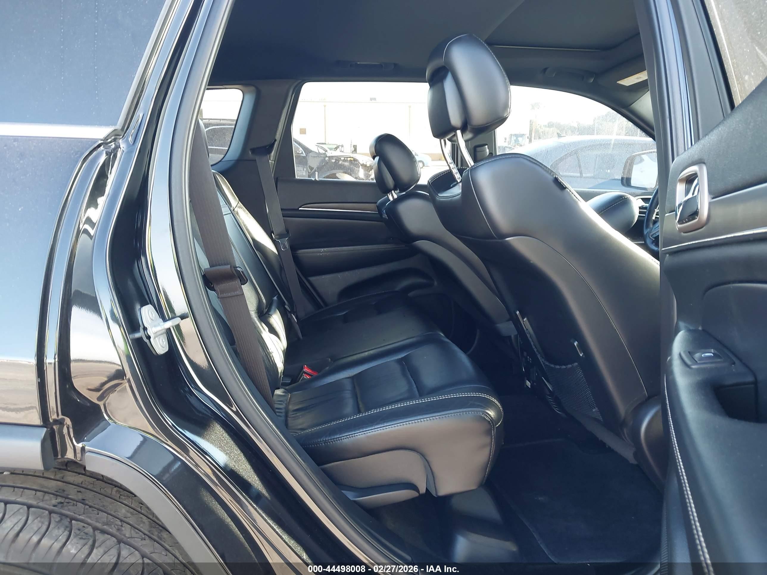 2015 Jeep Grand Cherokee Limited Black vin: 1C4RJEBG9FC615388