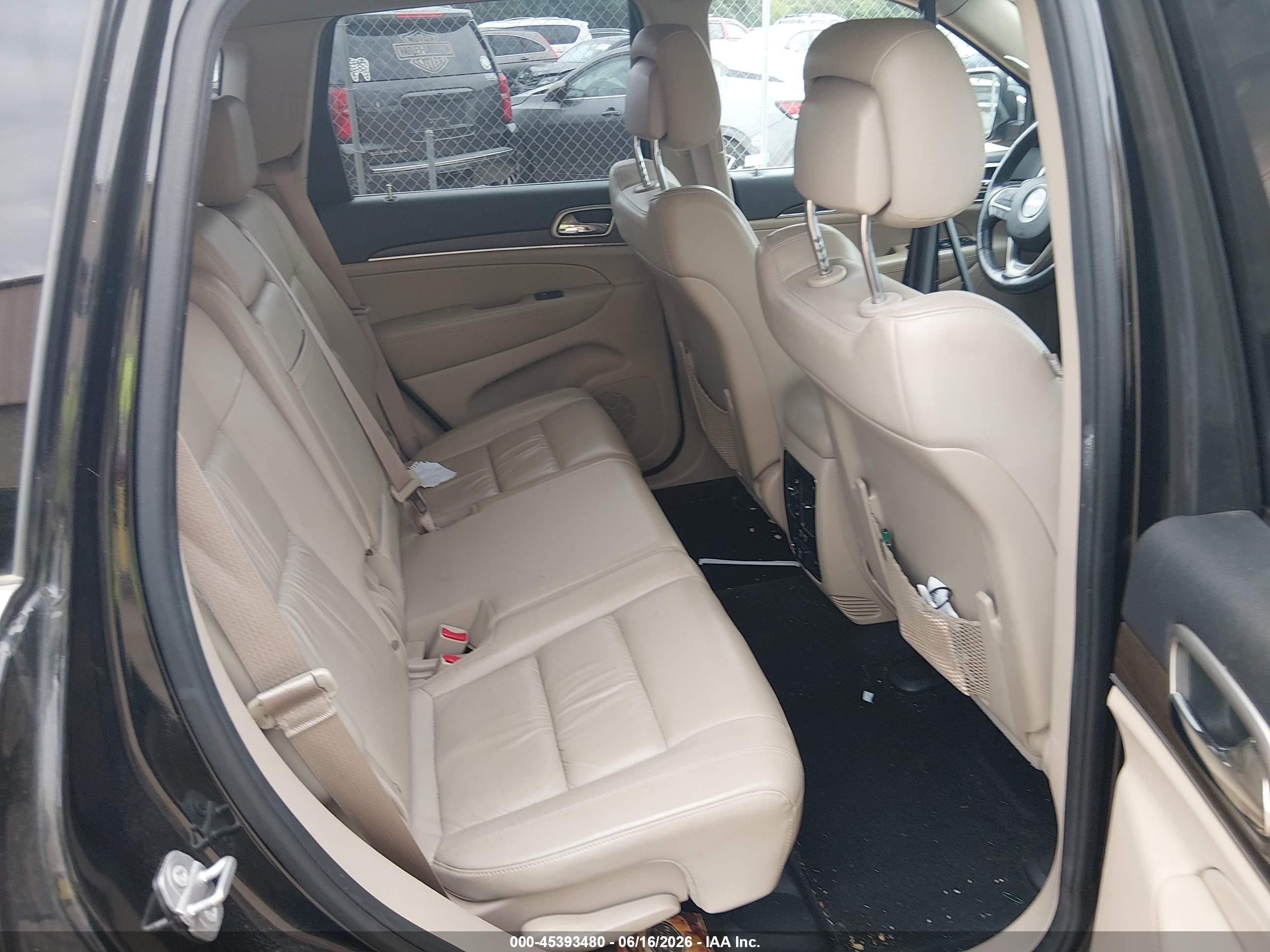 2015 Jeep Grand Cherokee Limited Black vin: 1C4RJEBG9FC792863