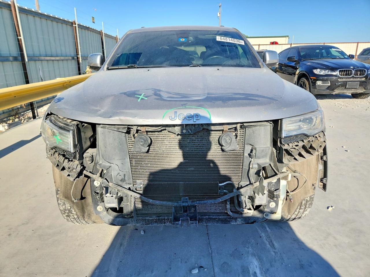 2015 Jeep Grand Cherokee Limited Silver vin: 1C4RJEBG9FC841057