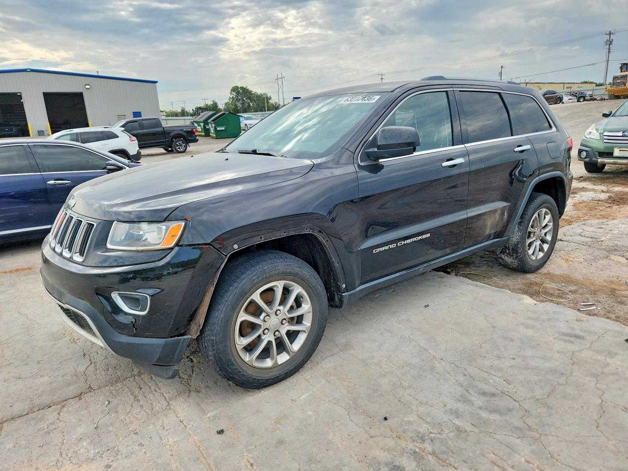 2015 Jeep Grand Cherokee Limited Charcoal vin: 1C4RJEBG9FC887830