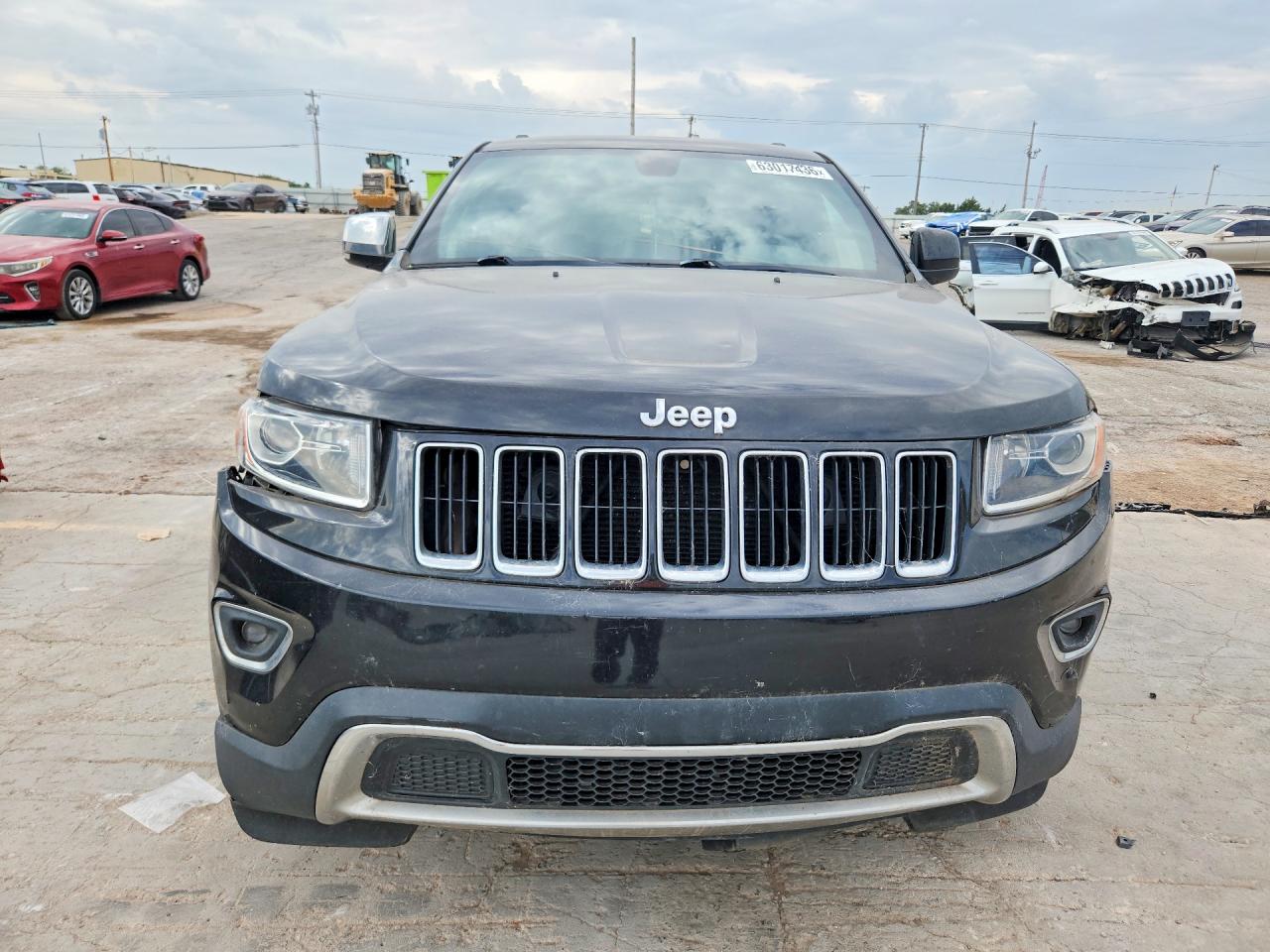 2015 Jeep Grand Cherokee Limited Charcoal vin: 1C4RJEBG9FC887830