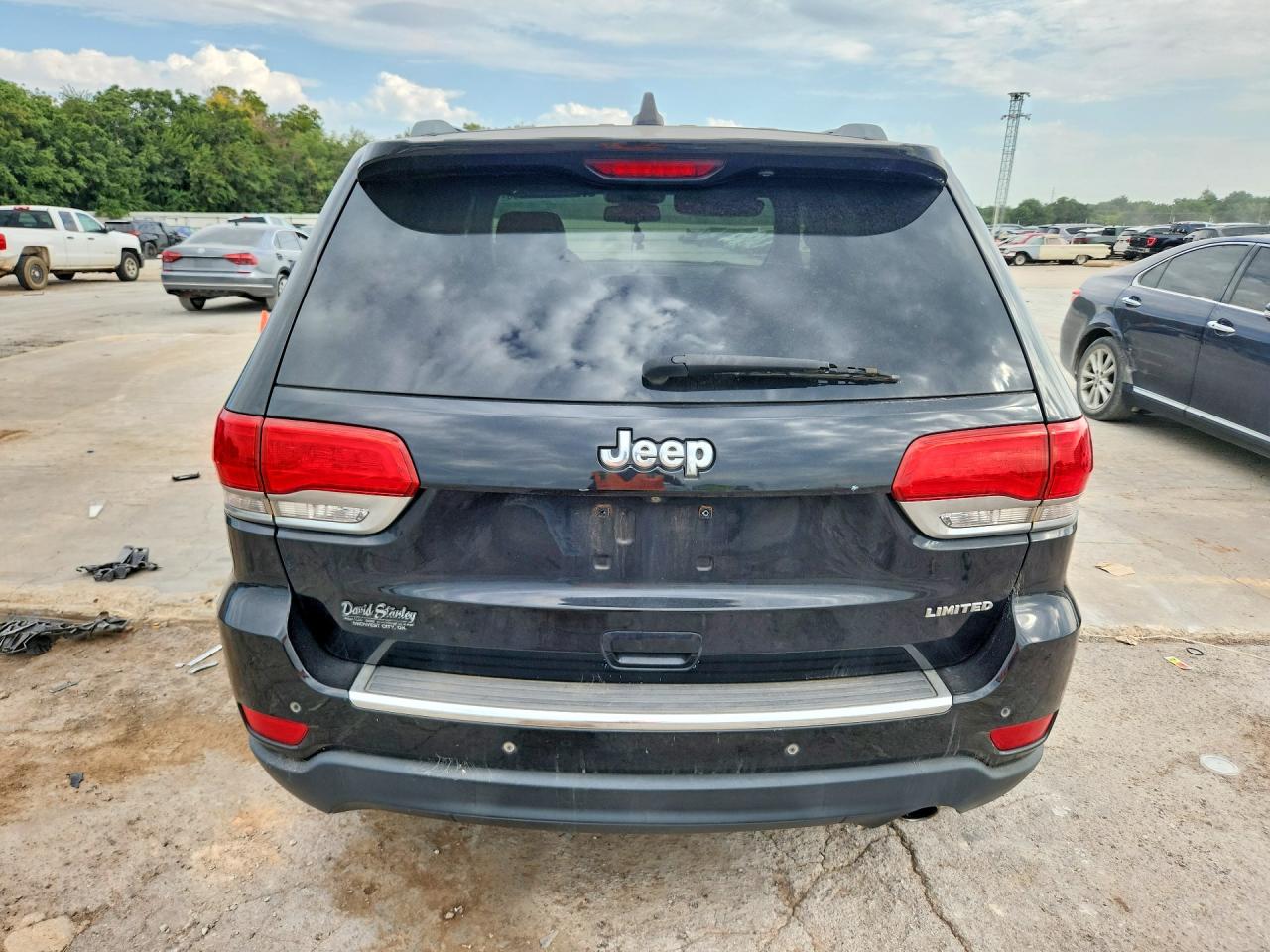 2015 Jeep Grand Cherokee Limited Charcoal vin: 1C4RJEBG9FC887830