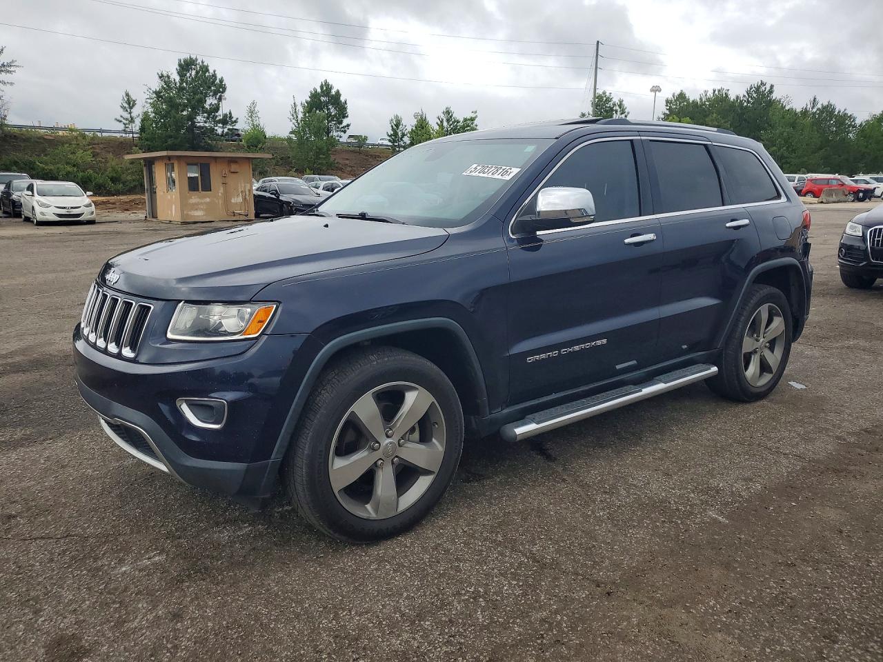 2016 Jeep Grand Cherokee Limited Blue vin: 1C4RJEBG9GC457734