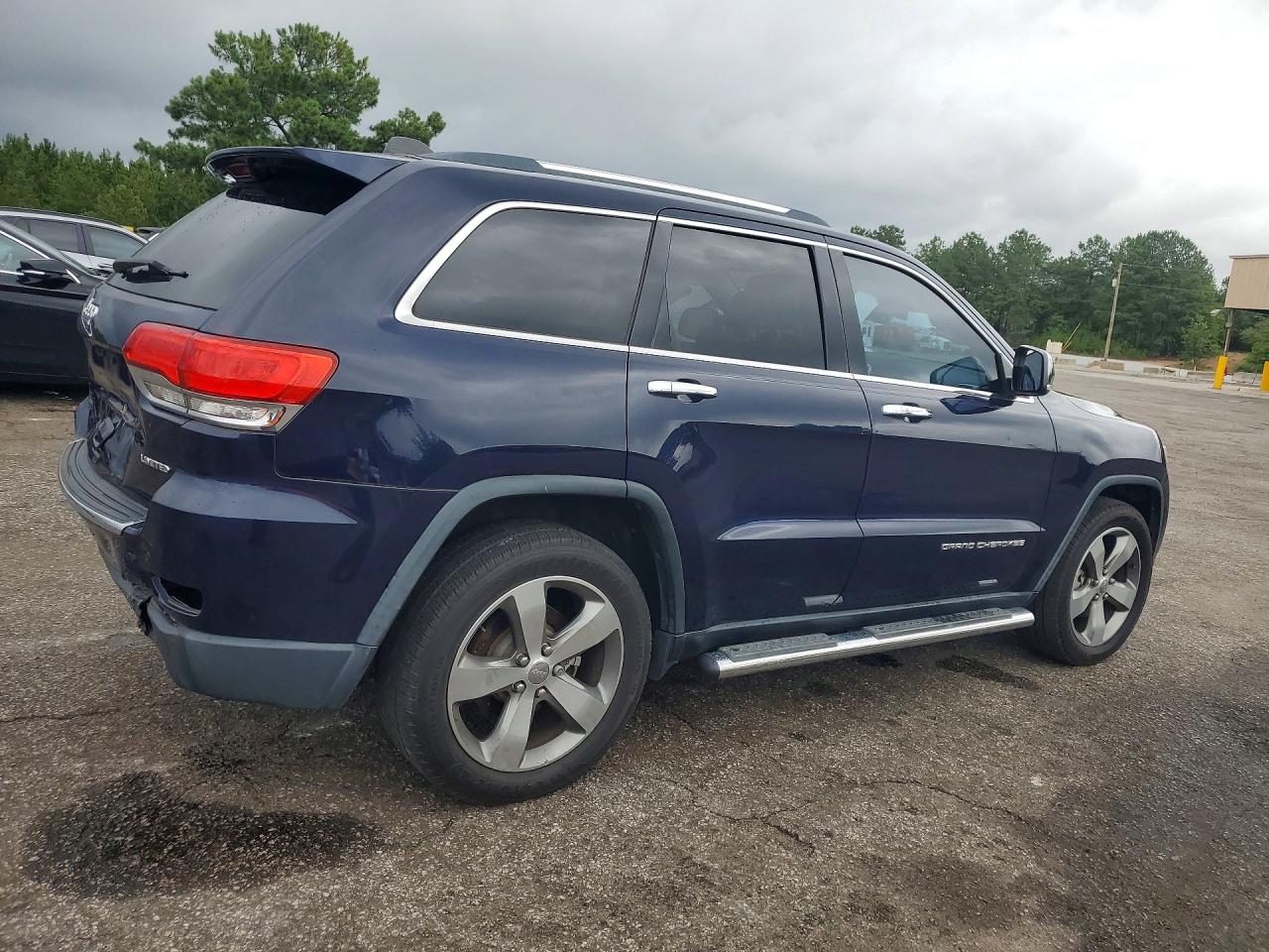 2016 Jeep Grand Cherokee Limited Blue vin: 1C4RJEBG9GC457734