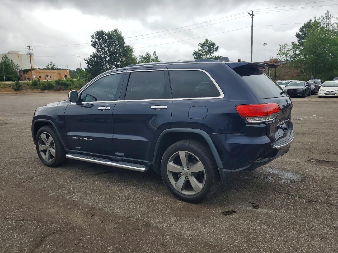 2016 Jeep Grand Cherokee Limited Blue vin: 1C4RJEBG9GC457734