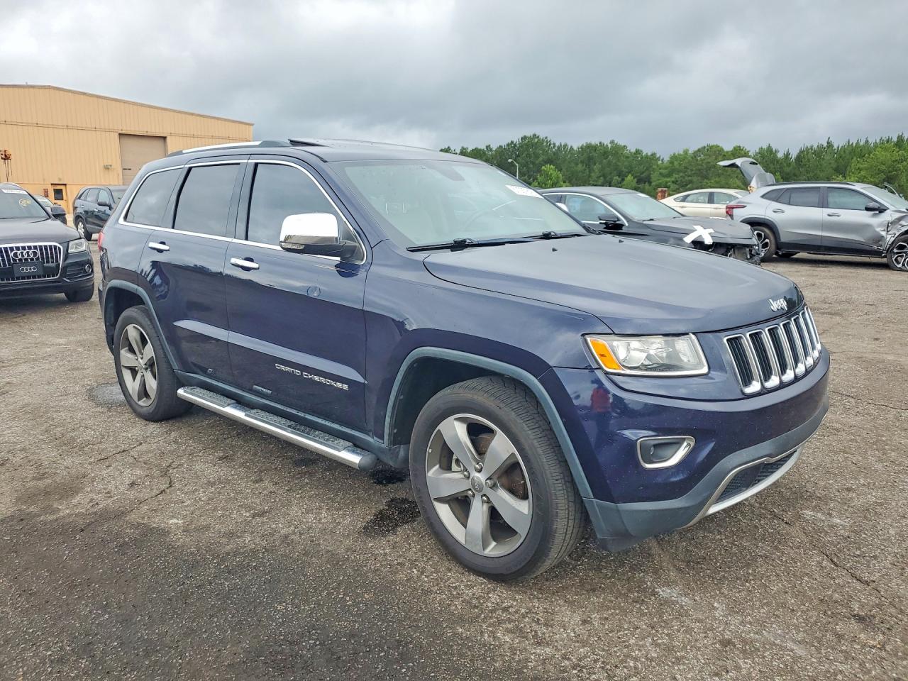 2016 Jeep Grand Cherokee Limited Blue vin: 1C4RJEBG9GC457734