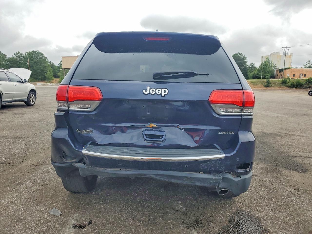 2016 Jeep Grand Cherokee Limited Blue vin: 1C4RJEBG9GC457734