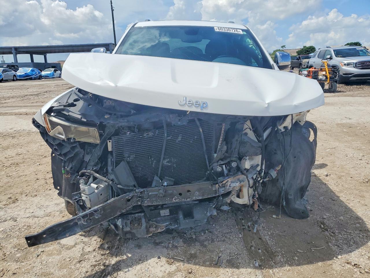 2020 Jeep Grand Cherokee Limited White vin: 1C4RJEBG9LC202639