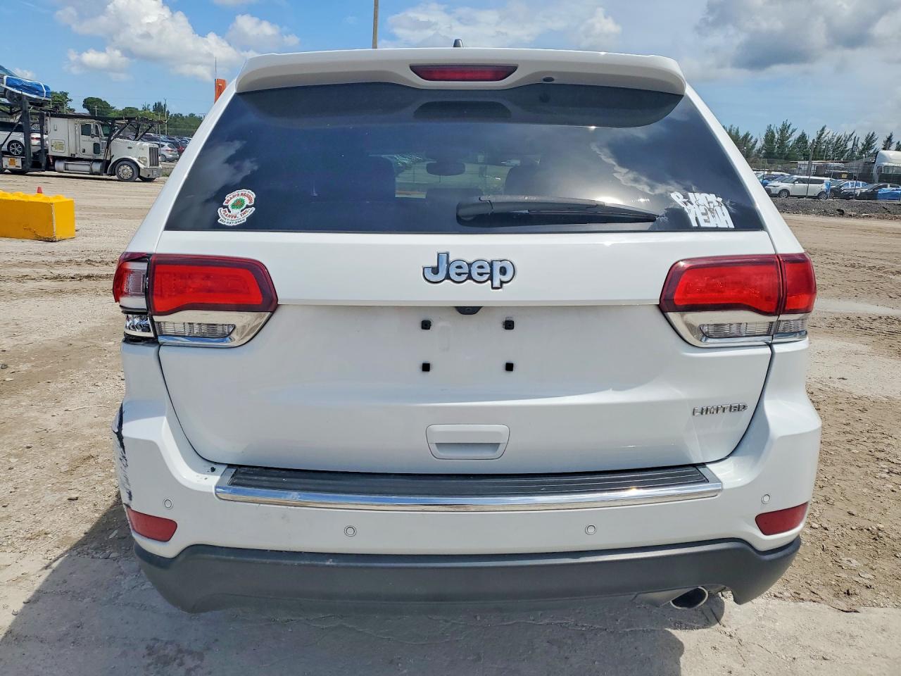 2020 Jeep Grand Cherokee Limited White vin: 1C4RJEBG9LC202639
